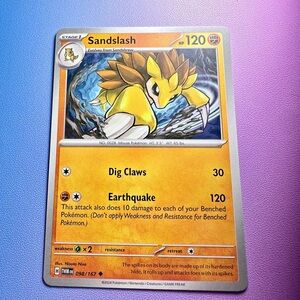 sandslash - 098/167 (uncommon) — pokemon: twilight masquerade